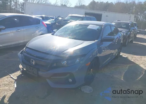 2021 Honda Civic Sport из США, поврежденный, VIN SHHFK7H45MU203315